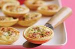Canadian Little Ham Cheese and Chive Quiches Recipe Dessert