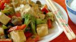 American Tofu and Veggies in Peanut Sauce Recipe Appetizer