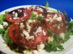 French Tomato Salad With Goat Cheese Appetizer