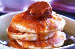 American Pikelets With Cinnamon Butter And Marmalade Recipe Dessert