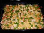 American Creamy Seafood Casserole low Carb Dinner