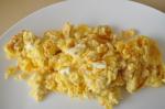 American Cream Cheese Scrambled Eggs 1 Appetizer