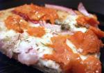 American Salmon and Cream Cheese Pizza Dinner