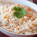 Indian Carrots Rice Appetizer