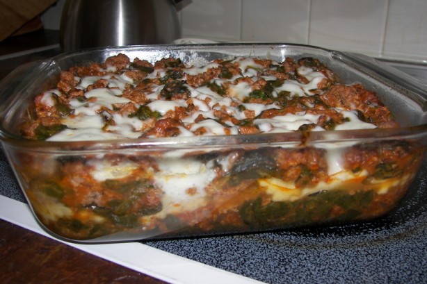 Italian Baked Beef and Ravioli Dinner