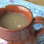 Mexican Atole of Tamarindo with Water Dessert