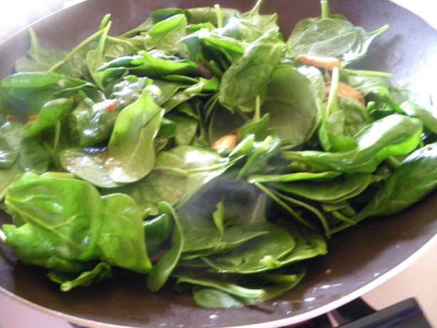 French Spinach  Mushrooms Appetizer