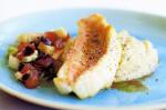 Mediterranean Fish With Whitebean Puree Recipe recipe