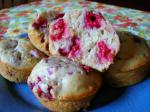 American Raspberry Oat Muffins Breakfast