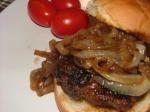 American Caramelized Onion Burgers Dinner