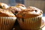 American Streusel Topped Blueberrychocolate Chip Muffins Dessert