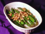 American Baked Asparagus With Toasted Walnuts Appetizer