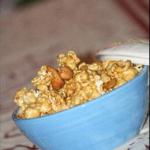 American Caramel Popcorn with Nuts poppy Cock BBQ Grill