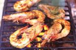 Lowfat Barbecued Prawns With Lime Chilli and Coriander Recipe recipe