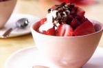 American Strawberries In Cointreau Recipe Dessert