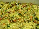 American Basmati Rice Pilaf With Zucchini Roasted Red Peppers  Par Appetizer
