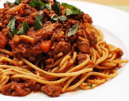 Italian Beef Spaghetti Bolognaise Dinner