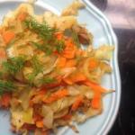 British Cabbage Fried Appetizer
