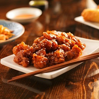 Japanese Sesame Crusted Chicken Dinner