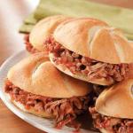 American Shredded Pork Sandwich Appetizer