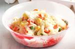 American Fish And Vegetables In White Sauce toddler Recipe Appetizer