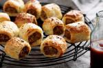 American Spicy Sausage Rolls Recipe Appetizer