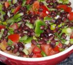 American Black Bean Salad with Feta 2 Dinner