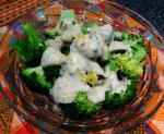 Indian Broccoli With Indianspiced Yogurt Appetizer