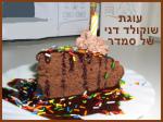 American Rich Low Fat Chocolate Cake kosherdairy Dessert