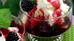 American Sweet Blackberry and Brandy Sauce Recipe Dessert