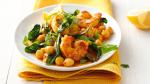 American Glutenfree Harissa Skillet Shrimp with Spinach and Chickpeas Dinner