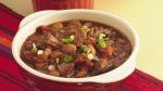 American Slowcooker Texas Twomeat Chili Appetizer
