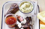 British Marinated Lamb Backstraps With Yoghurt And Couscous Recipe Dinner