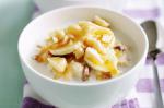 British Porridge With Banana Topping Recipe Dessert