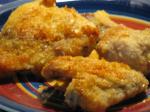 American Crispy Baked Chicken Made With Instant Potatoes Dinner