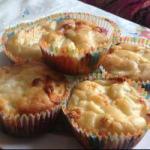 American Muffins Salty Blue Cheese and Pears Dessert