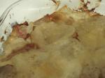American Scalloped Potatoes With Canadian Bacon Appetizer
