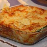British Lasagna in the Tuna Appetizer