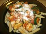 Italian Zucchini and Tomato Parmesan Appetizer