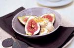 American Figs With Hazelnut Praline Cream Recipe Appetizer