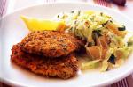 American Wiener Schnitzels With Paprika Cabbage Recipe Appetizer
