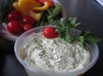 American Dill Dip for Weight Watchers Appetizer