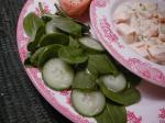 American Spinach Cucumber Salad 1 Dinner