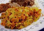 Indian Indian Cabbage and Carrots Dinner