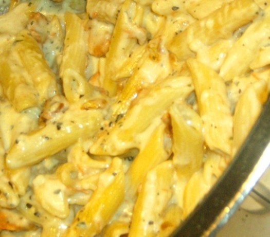 British Ziti Alfredo Dinner