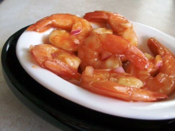 British Lindas Marinated Shrimp Dinner