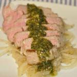 Italian Steak with Tuna in the Herb Sauce Appetizer
