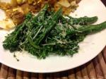 Canadian Sauteed Broccoli Rabe With Parmesan  Garlic Appetizer
