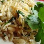 American Caramelized Onion and Blue Cheese Orzo Recipe Dinner