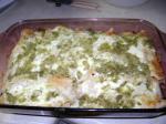 Chilean Chicken and Green Chile Enchiladas With Goat Cheese Cream Sauce Dinner